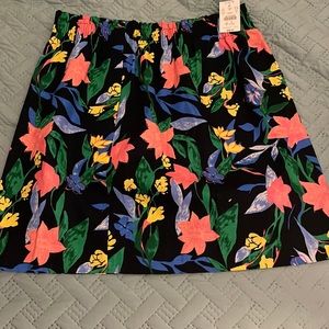 Cute floral JCrew skirt - brand new with tags